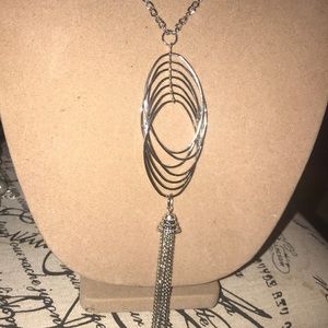 Silver Spiral Flow set long
